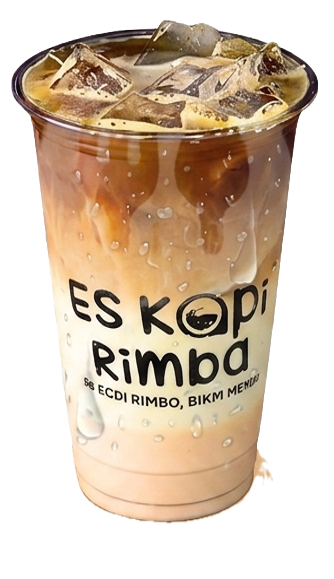 Es Kopi creamy minuman kopi kekinian Es Kopi Rimba
